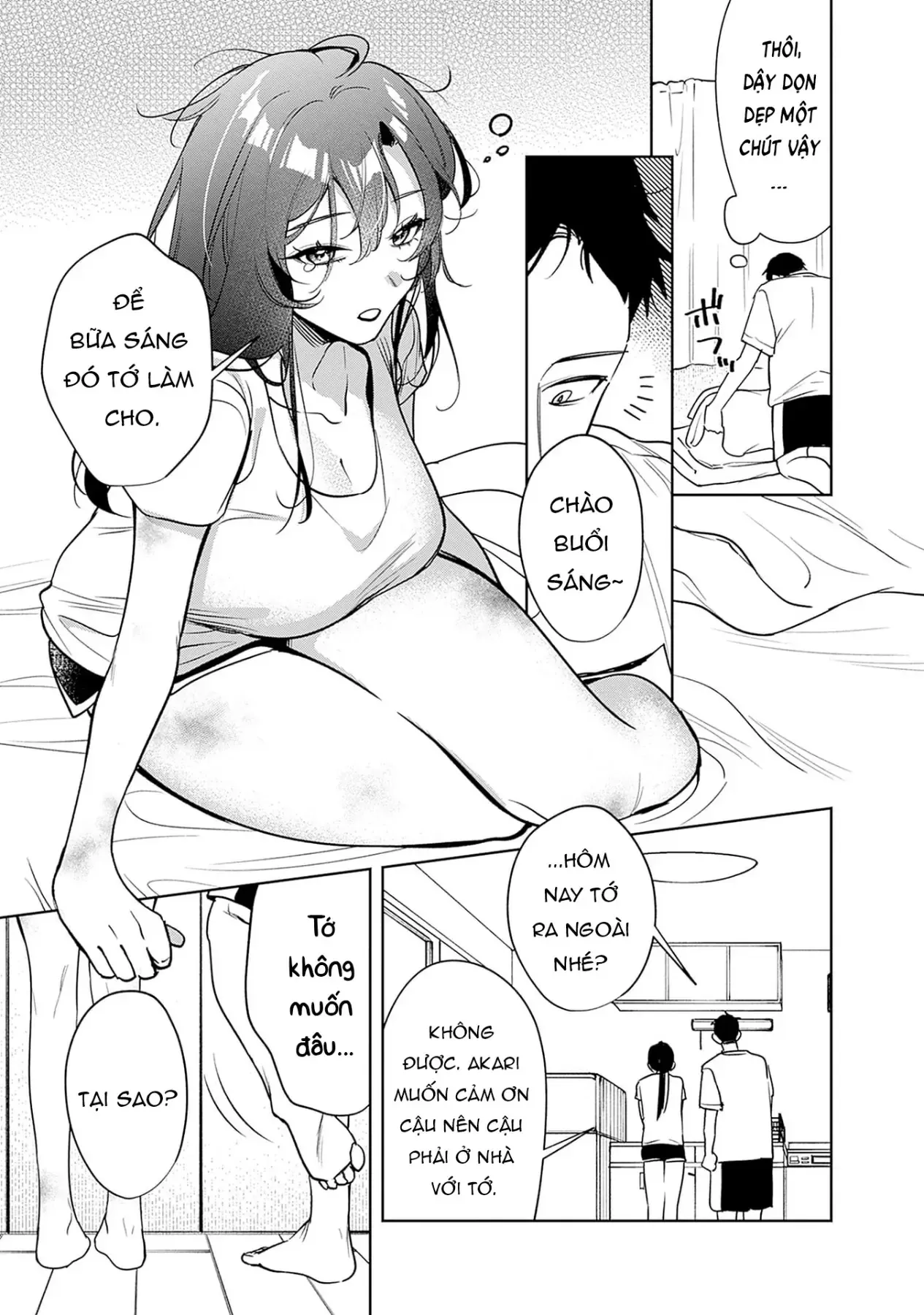 Cuộc Sống Chung Với Nữ Hoàng Kiêu Ngạo Thời Cao Trung Hoá Ra Lại Không Hề Khó Chịu Đến Thế Chapter 19 - 4
