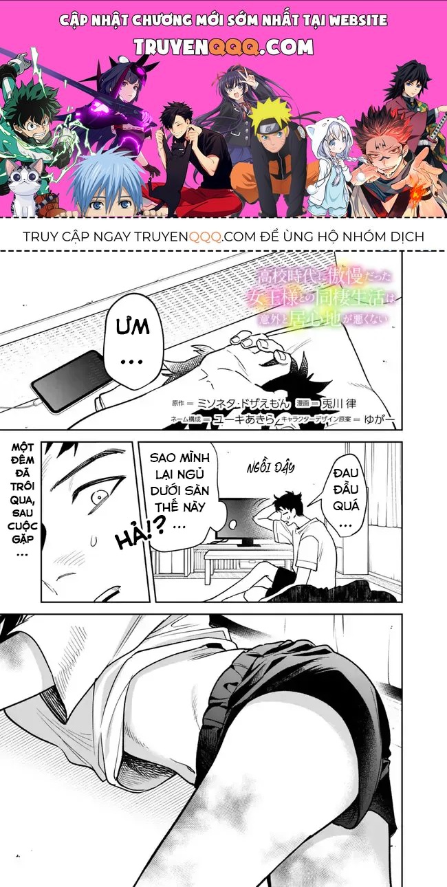 Cuộc Sống Chung Với Nữ Hoàng Kiêu Ngạo Thời Cao Trung Hoá Ra Lại Không Hề Khó Chịu Đến Thế Chapter 2 - 1