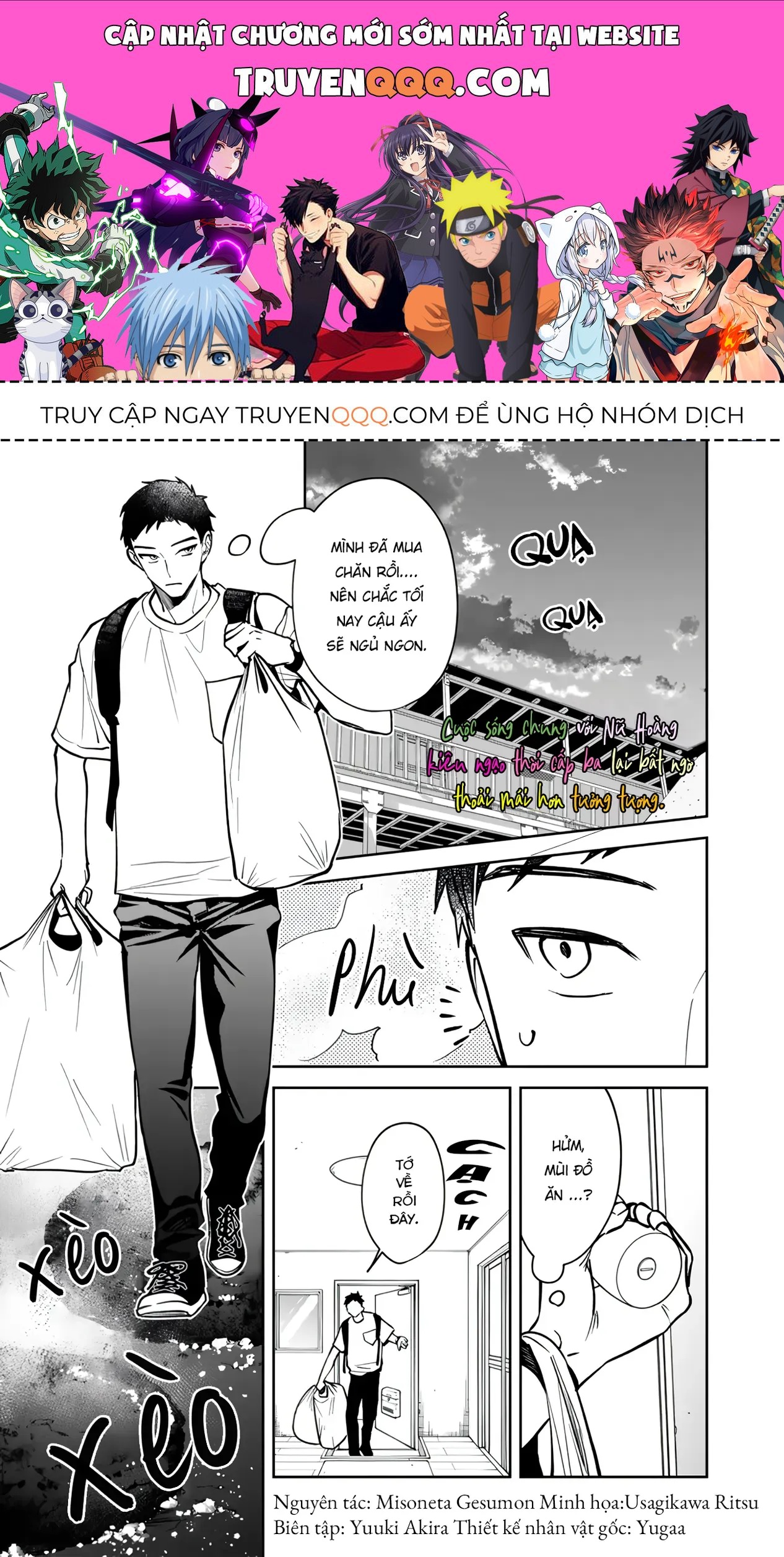 Cuộc Sống Chung Với Nữ Hoàng Kiêu Ngạo Thời Cao Trung Hoá Ra Lại Không Hề Khó Chịu Đến Thế Chapter 4 - 1