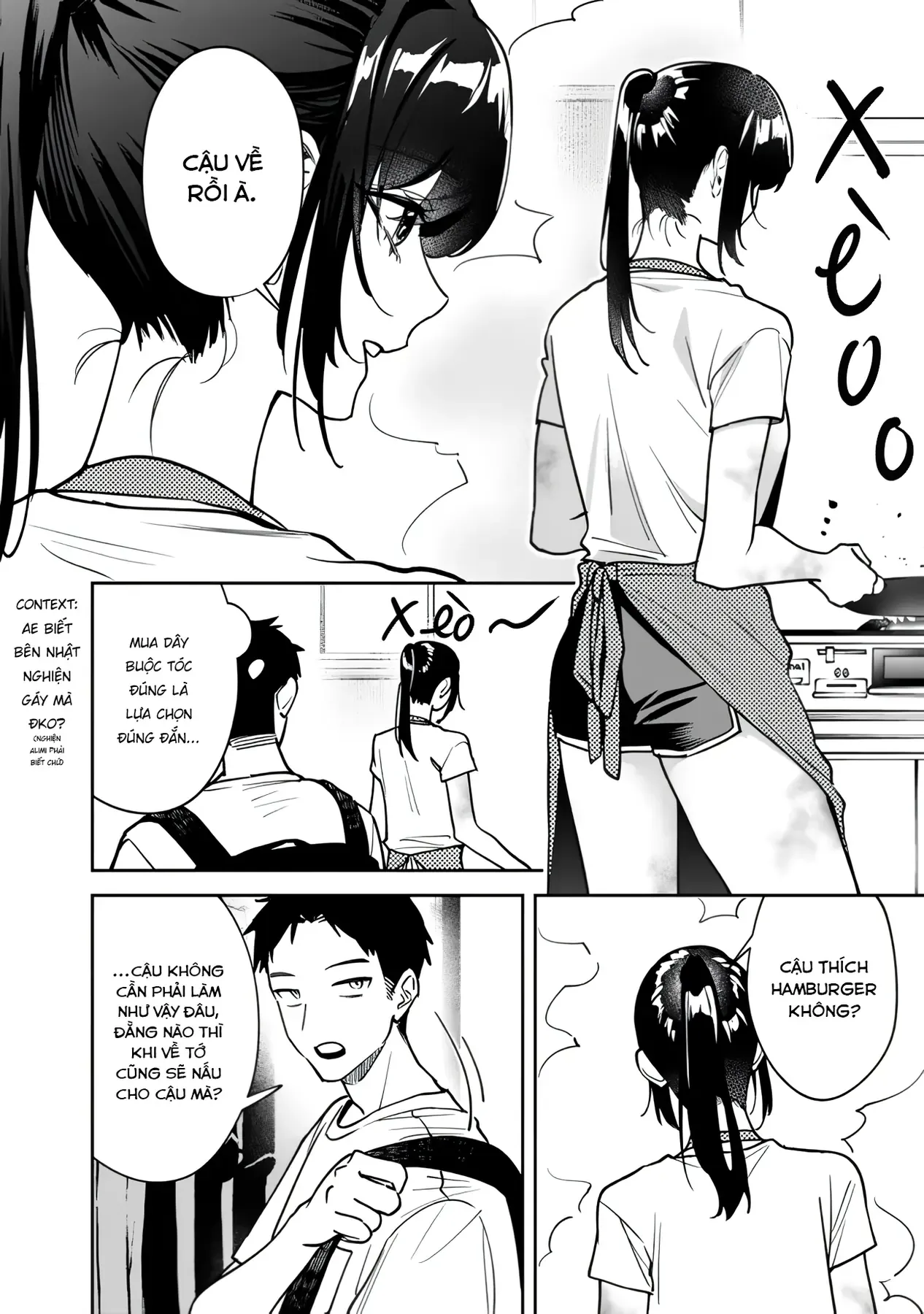 Cuộc Sống Chung Với Nữ Hoàng Kiêu Ngạo Thời Cao Trung Hoá Ra Lại Không Hề Khó Chịu Đến Thế Chapter 4 - 2