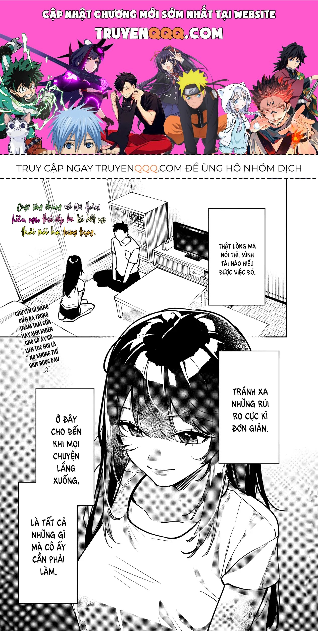 Cuộc Sống Chung Với Nữ Hoàng Kiêu Ngạo Thời Cao Trung Hoá Ra Lại Không Hề Khó Chịu Đến Thế Chapter 5 - 1