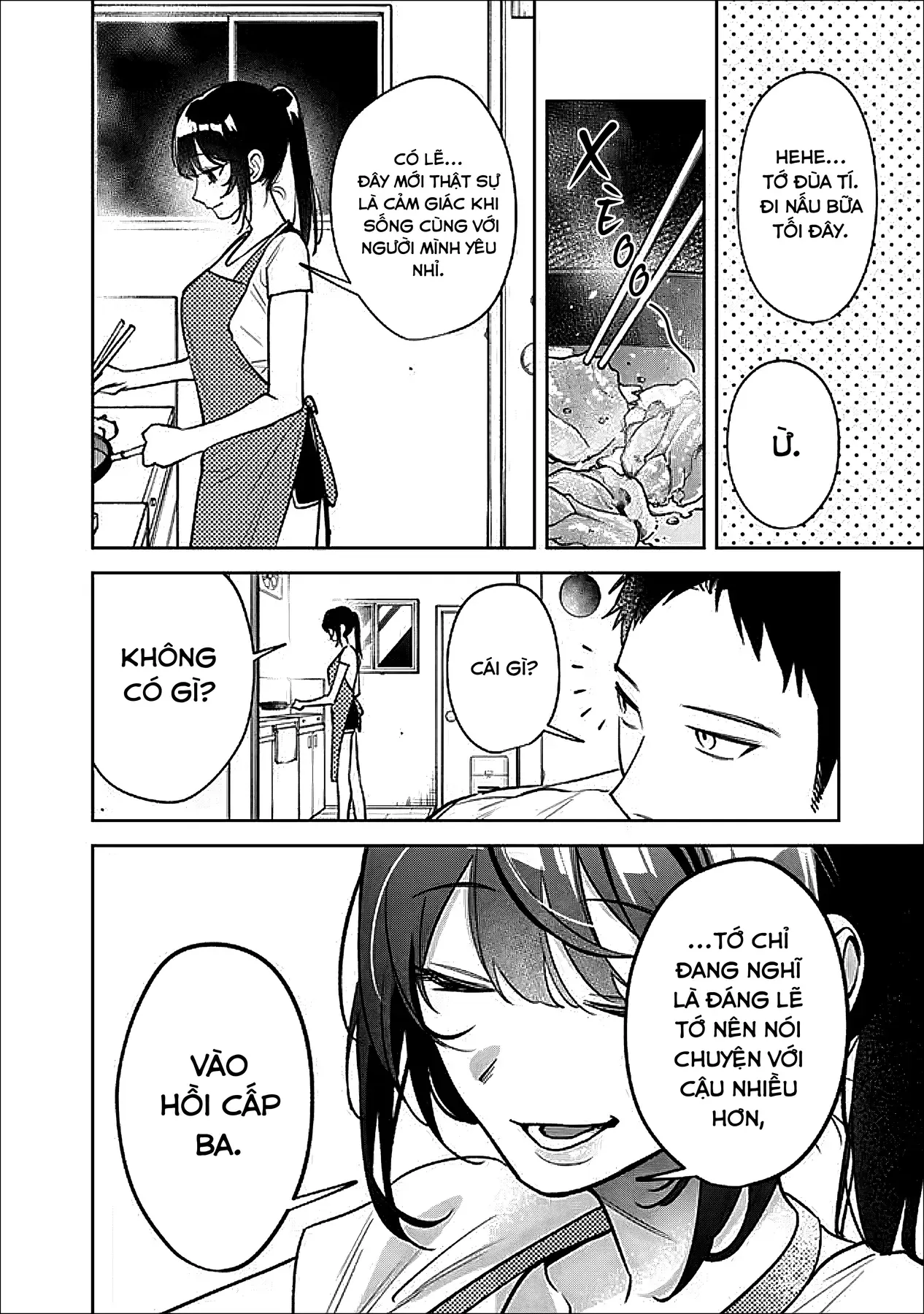 Cuộc Sống Chung Với Nữ Hoàng Kiêu Ngạo Thời Cao Trung Hoá Ra Lại Không Hề Khó Chịu Đến Thế Chapter 9 - 10