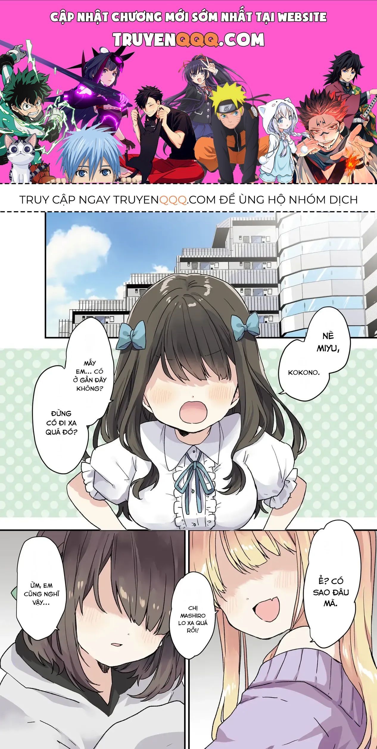 Ba Mỹ Nữ Mà Ai Cũng Đồn Trong Trường, Hóa Ra Là Những Cô Em Gái Thất Lạc Của Mình Sao. Chapter 1 - 1