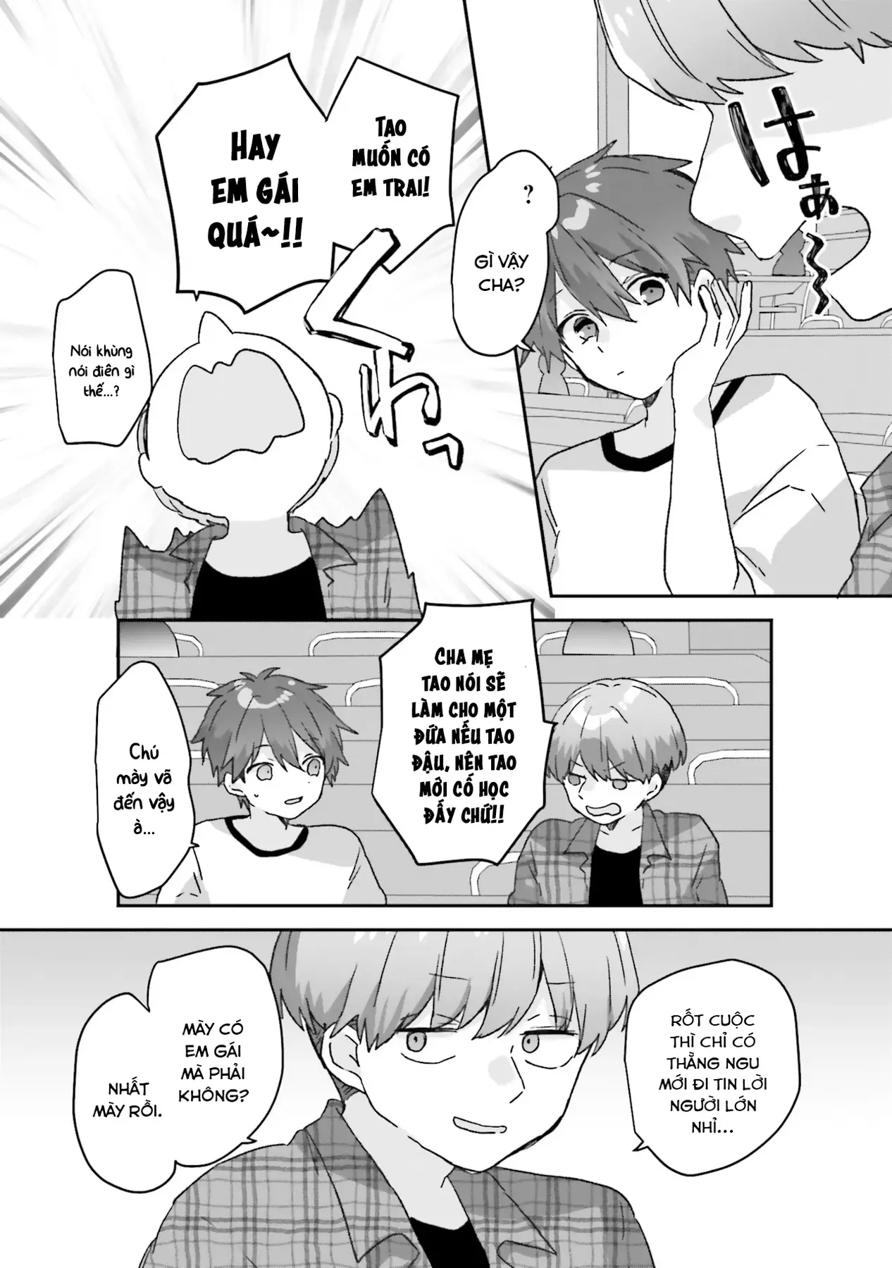 Ba Mỹ Nữ Mà Ai Cũng Đồn Trong Trường, Hóa Ra Là Những Cô Em Gái Thất Lạc Của Mình Sao. Chapter 1 - 4