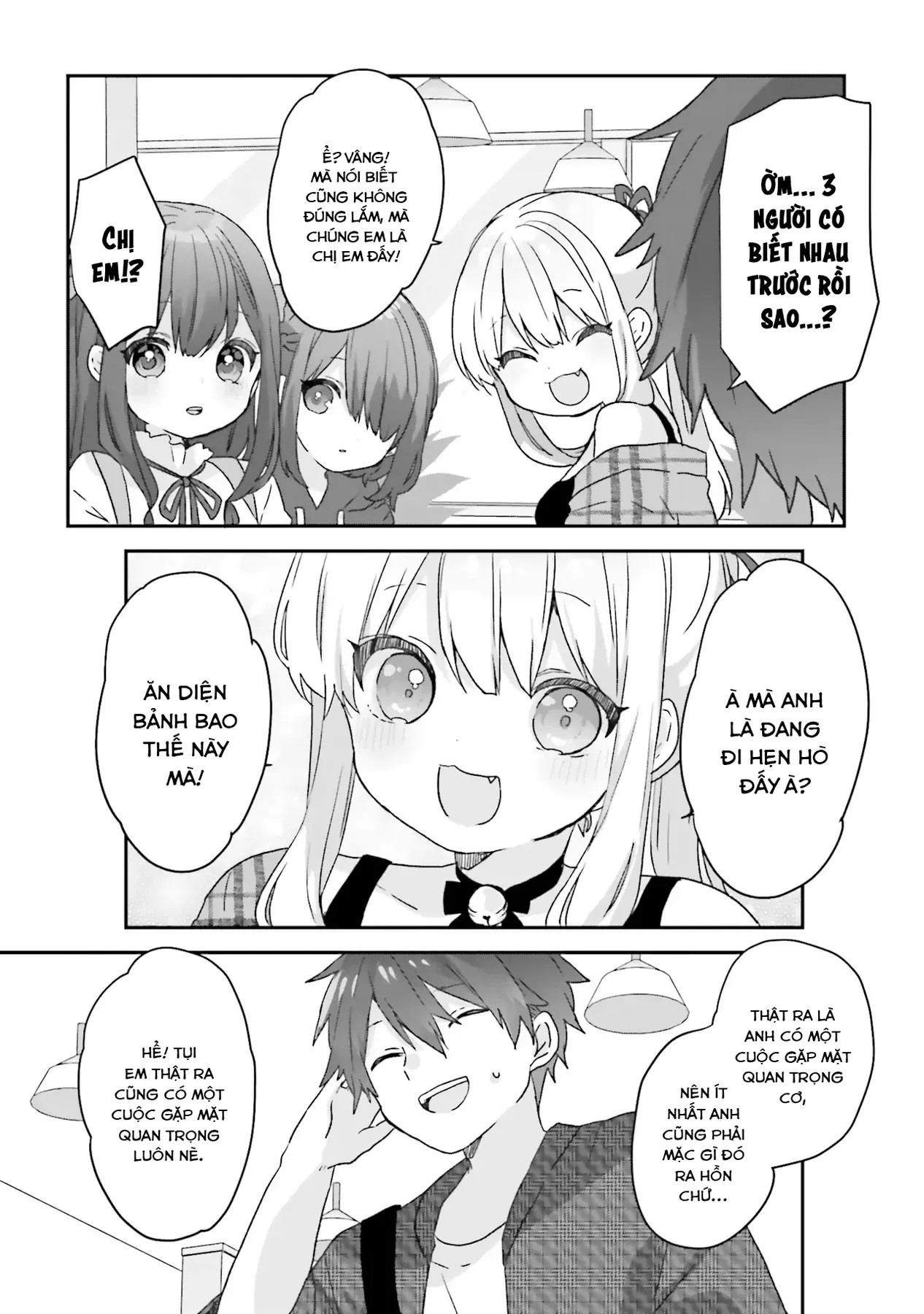 Ba Mỹ Nữ Mà Ai Cũng Đồn Trong Trường, Hóa Ra Là Những Cô Em Gái Thất Lạc Của Mình Sao. Chapter 1 - 36