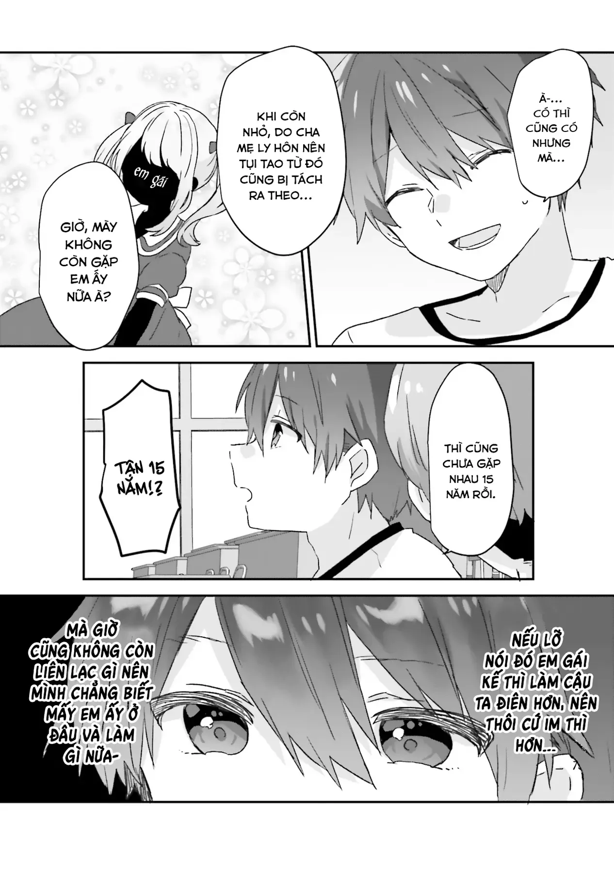 Ba Mỹ Nữ Mà Ai Cũng Đồn Trong Trường, Hóa Ra Là Những Cô Em Gái Thất Lạc Của Mình Sao. Chapter 1 - 5