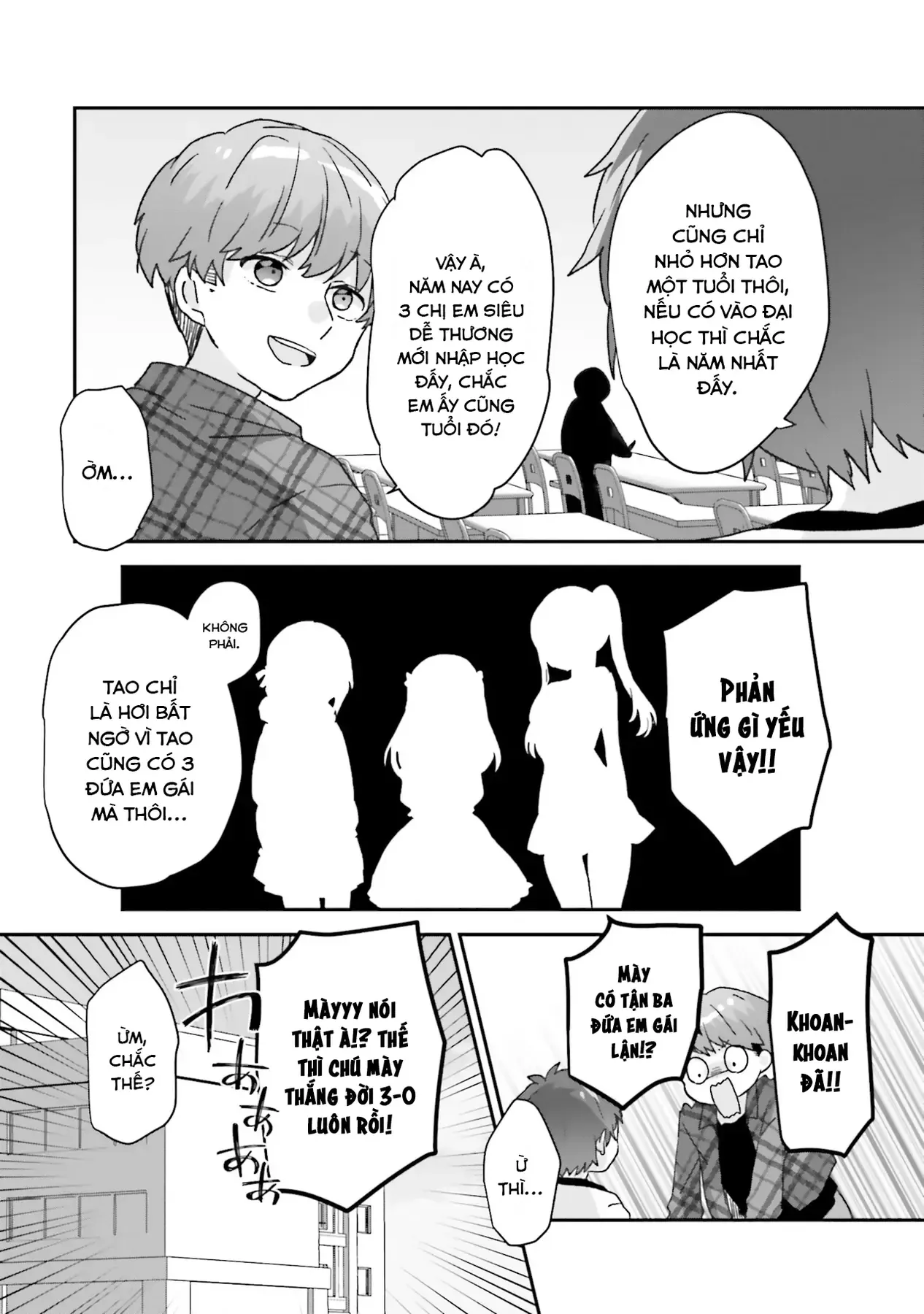 Ba Mỹ Nữ Mà Ai Cũng Đồn Trong Trường, Hóa Ra Là Những Cô Em Gái Thất Lạc Của Mình Sao. Chapter 1 - 6