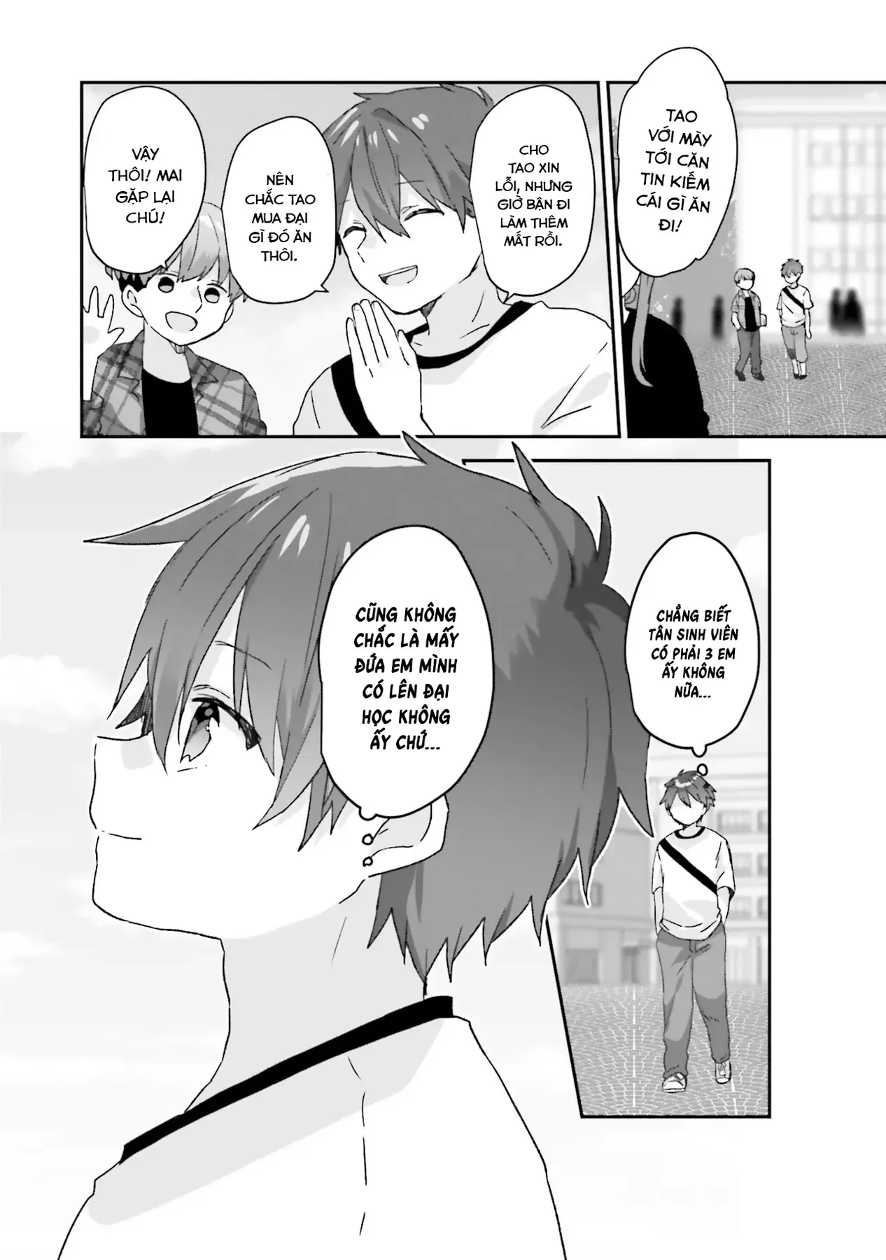 Ba Mỹ Nữ Mà Ai Cũng Đồn Trong Trường, Hóa Ra Là Những Cô Em Gái Thất Lạc Của Mình Sao. Chapter 1 - 7