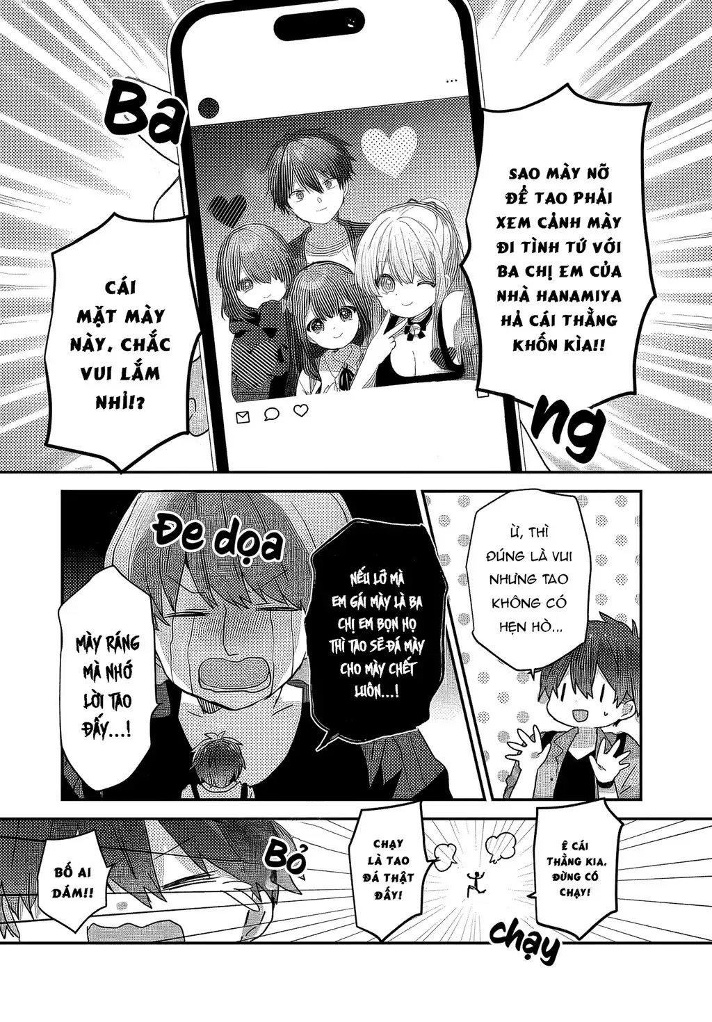 Ba Mỹ Nữ Mà Ai Cũng Đồn Trong Trường, Hóa Ra Là Những Cô Em Gái Thất Lạc Của Mình Sao. Chapter 3 - 5