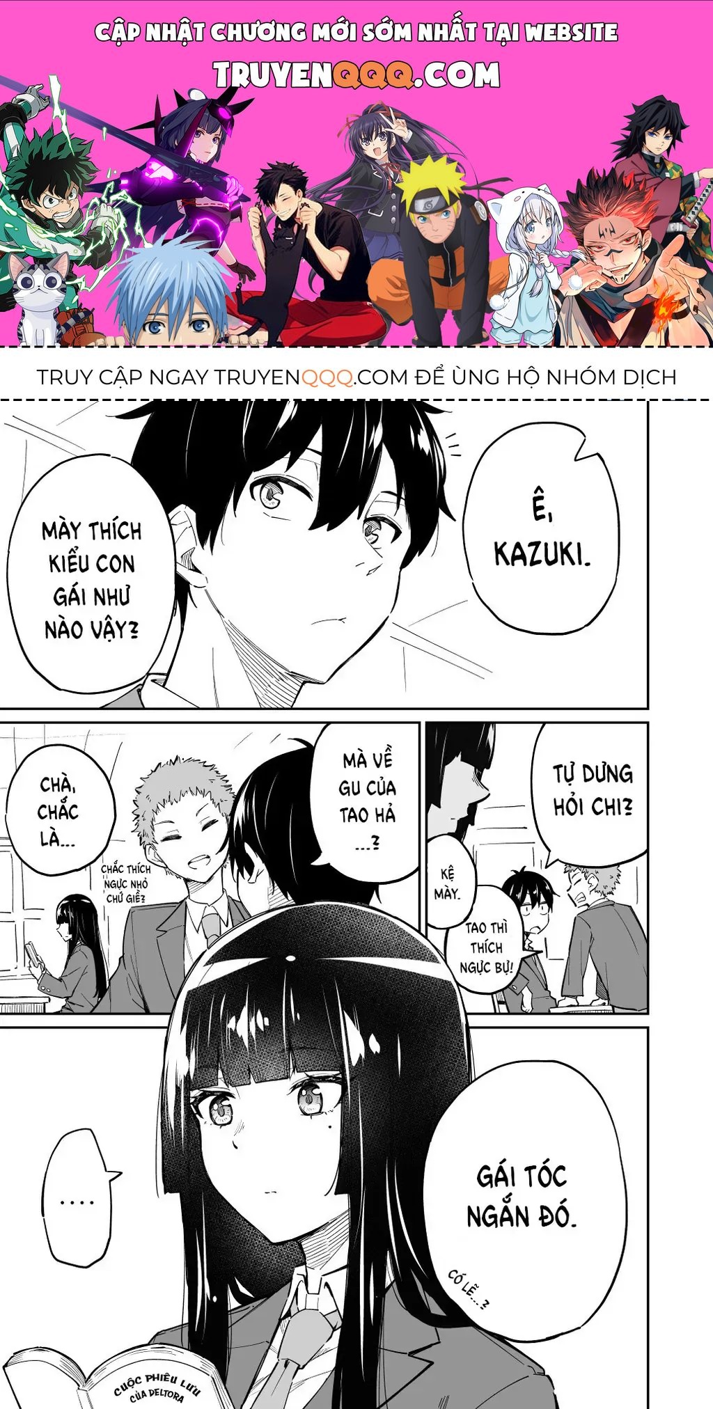 Truyện Tình Về Cô Gái Cắt Đi Mái Tóc Sau Khi Biết Crush Thích Gái Tóc Ngắn Chapter 1 - 1