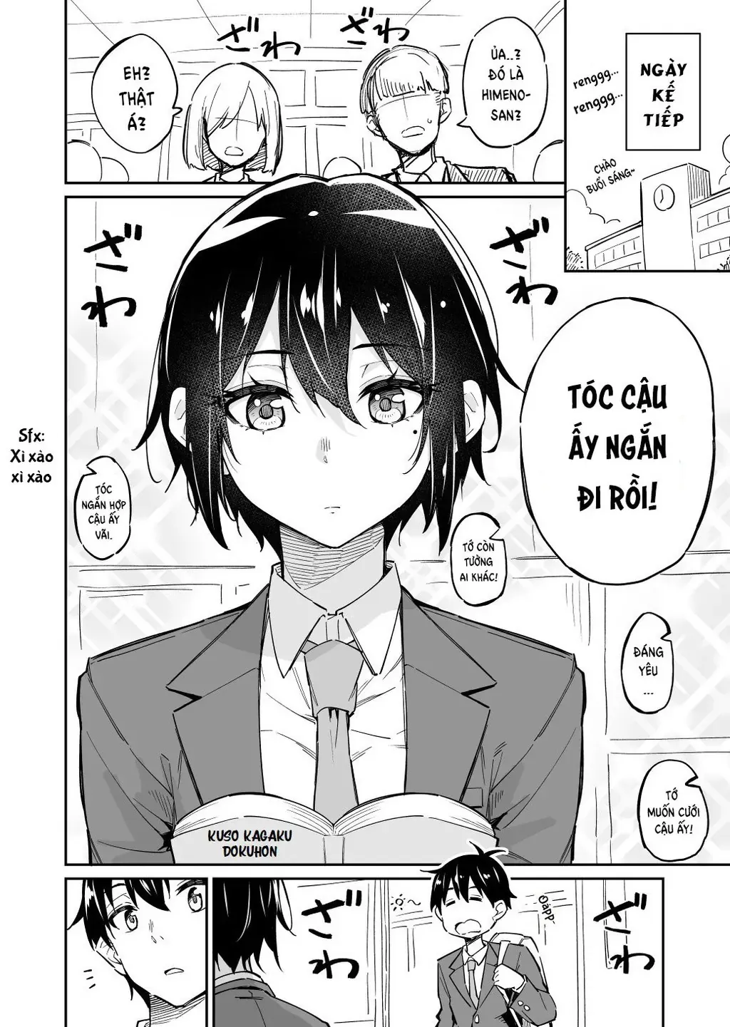 Truyện Tình Về Cô Gái Cắt Đi Mái Tóc Sau Khi Biết Crush Thích Gái Tóc Ngắn Chapter 1 - 2