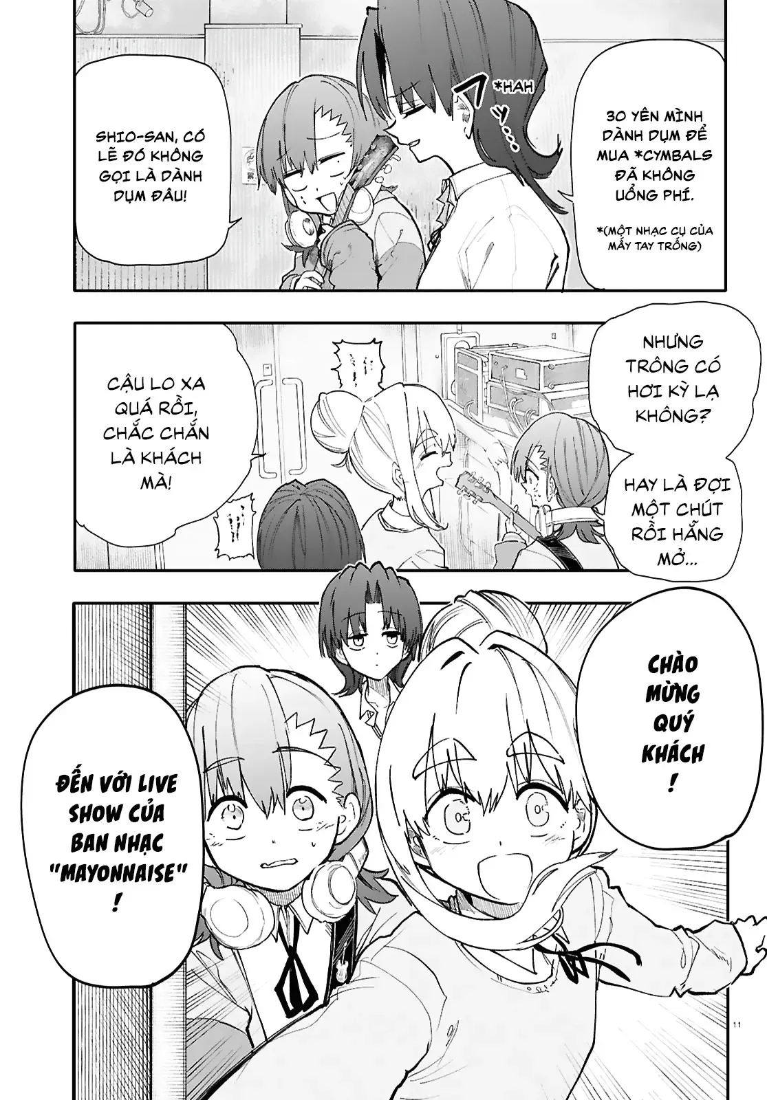 Ban Nhạc Hầm Ngục Chapter 1 - 12