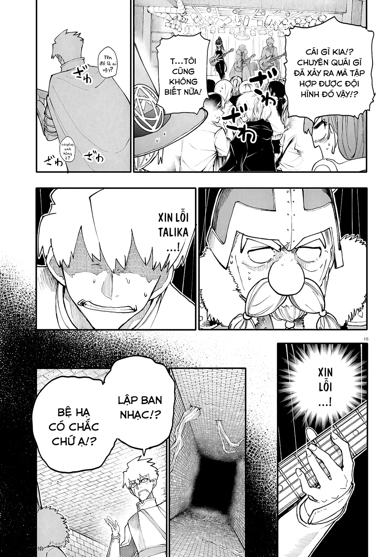 Ban Nhạc Hầm Ngục Chapter 11 - 15