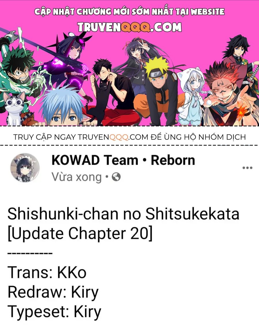 Làm Thế Nào Để Rèn Shishunki-Chan Nên Người Chapter 20 - 1