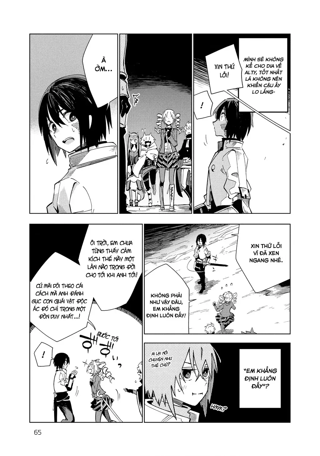 Cùng Tiến Tới Nơi Sâu Nhất Của Hầm Ngục Tại Thế Giới Khác Chapter 17 - 34
