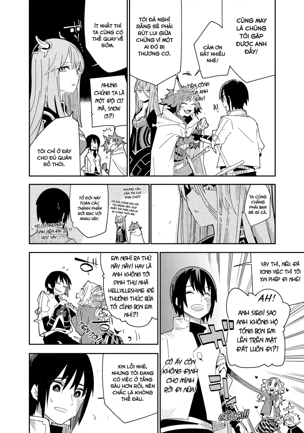 Cùng Tiến Tới Nơi Sâu Nhất Của Hầm Ngục Tại Thế Giới Khác Chapter 18 - 23