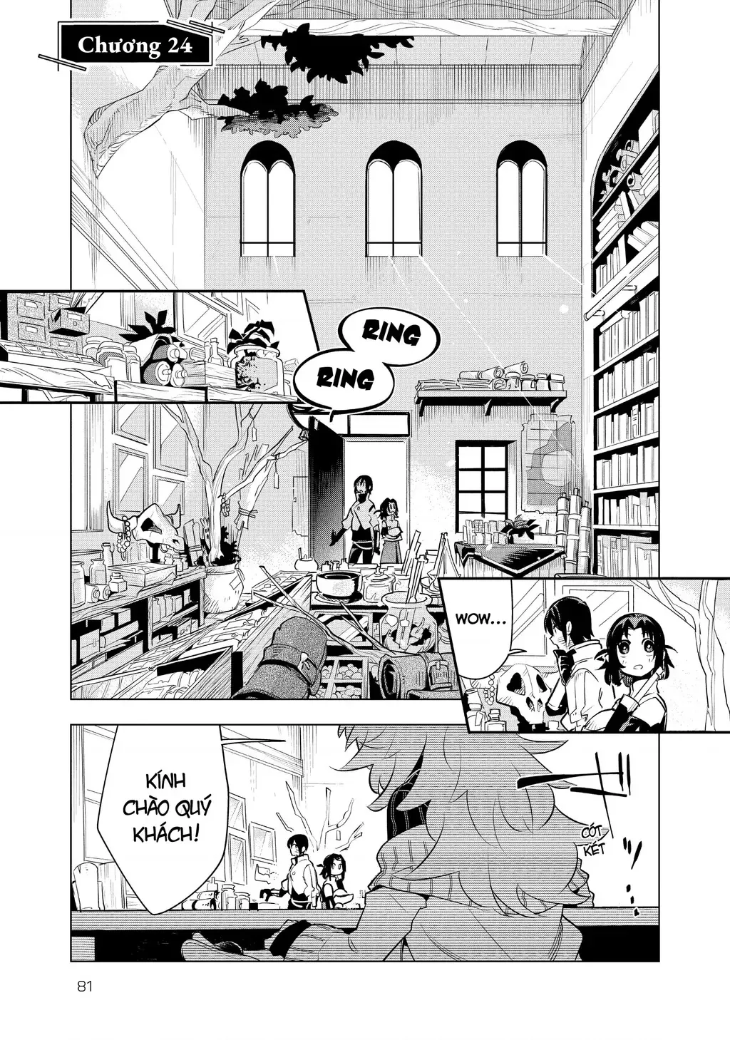 Cùng Tiến Tới Nơi Sâu Nhất Của Hầm Ngục Tại Thế Giới Khác Chapter 24 - 3