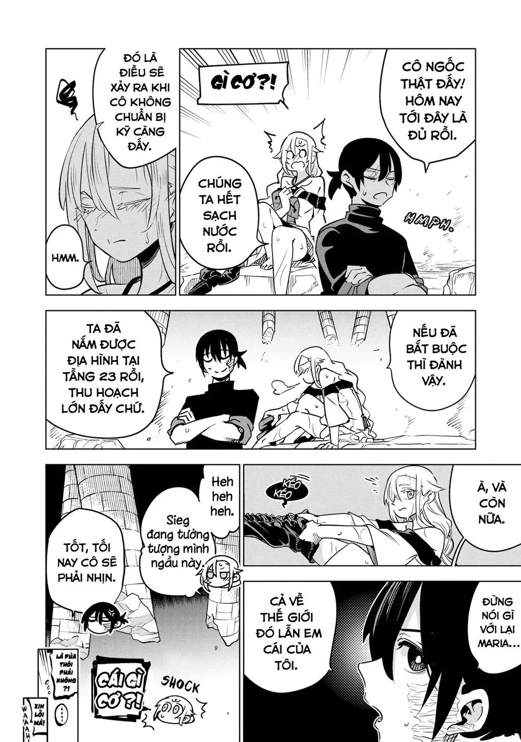 Cùng Tiến Tới Nơi Sâu Nhất Của Hầm Ngục Tại Thế Giới Khác Chapter 31 - 36