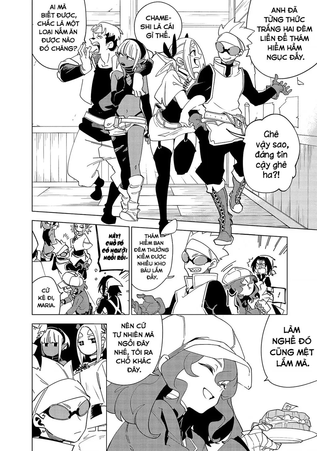 Cùng Tiến Tới Nơi Sâu Nhất Của Hầm Ngục Tại Thế Giới Khác Chapter 35.5 - 3