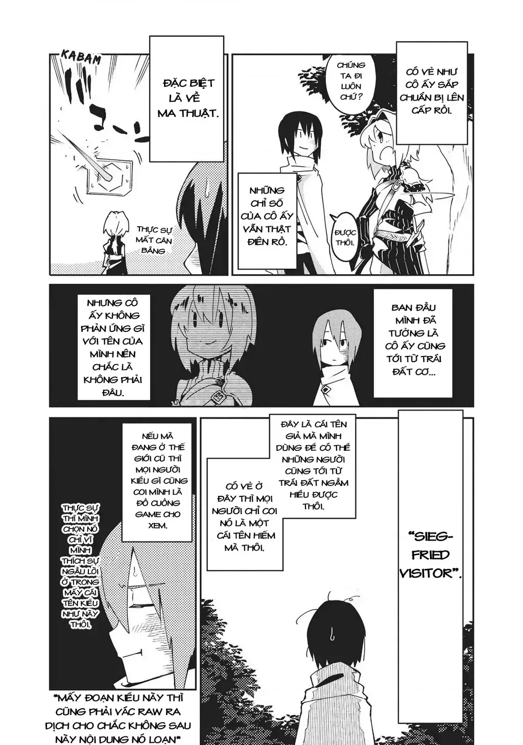 Cùng Tiến Tới Nơi Sâu Nhất Của Hầm Ngục Tại Thế Giới Khác Chapter 4 - 7