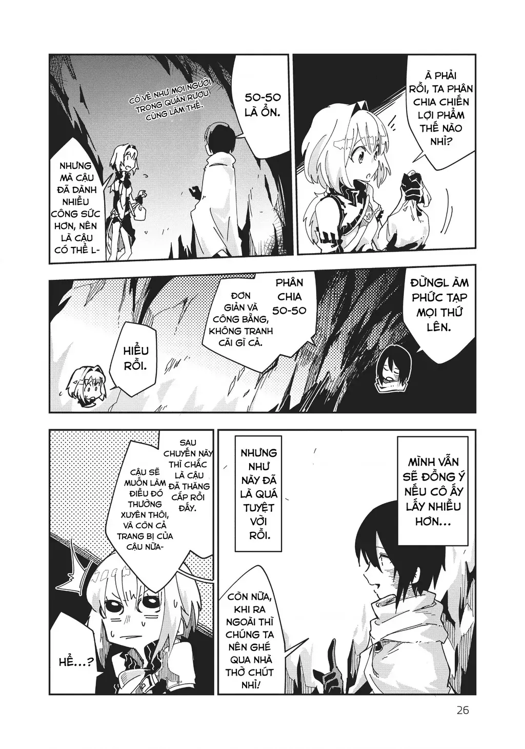 Cùng Tiến Tới Nơi Sâu Nhất Của Hầm Ngục Tại Thế Giới Khác Chapter 5 - 24