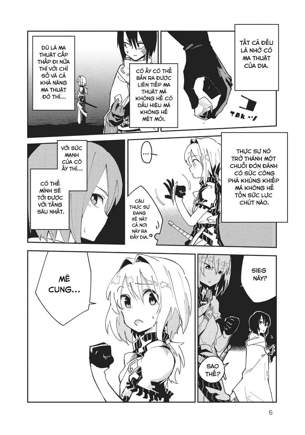 Cùng Tiến Tới Nơi Sâu Nhất Của Hầm Ngục Tại Thế Giới Khác Chapter 5 - 4