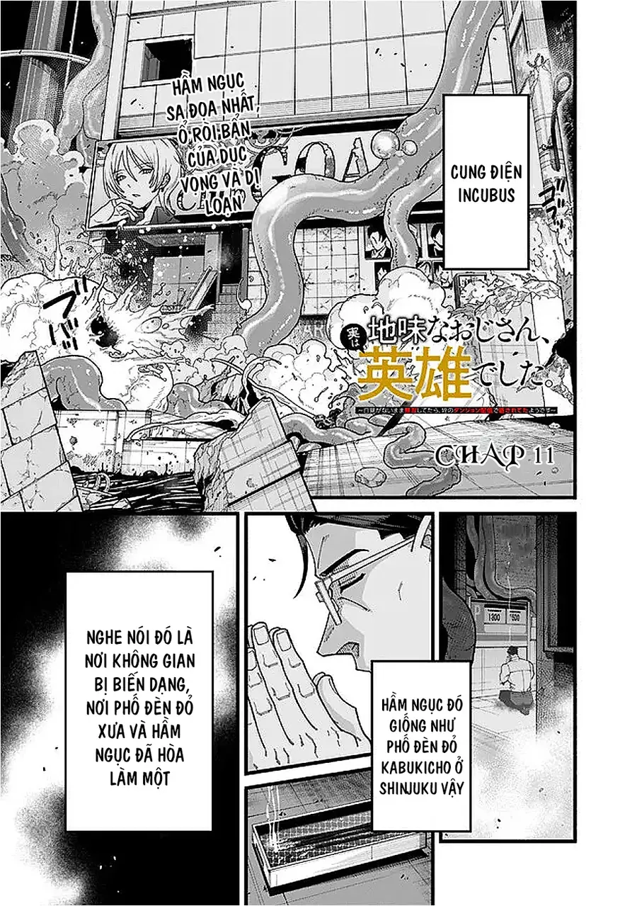 Jimi Na Ojisan, Jitsu Wa Eiyuu Datta. ~Jikaku Ga Nai Mama Musou Shitetara, Mei No Dungeon Haishin De Sarasareteta You Desu~ Chapter 11 - 3