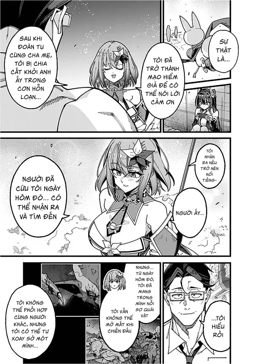Jimi Na Ojisan, Jitsu Wa Eiyuu Datta. ~Jikaku Ga Nai Mama Musou Shitetara, Mei No Dungeon Haishin De Sarasareteta You Desu~ Chapter 13 - 13