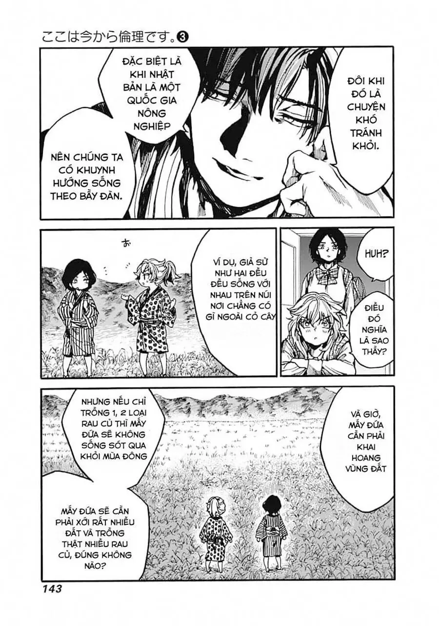 Tiết Học Đạo Đức Bắt Đầu Chapter 14 - 22