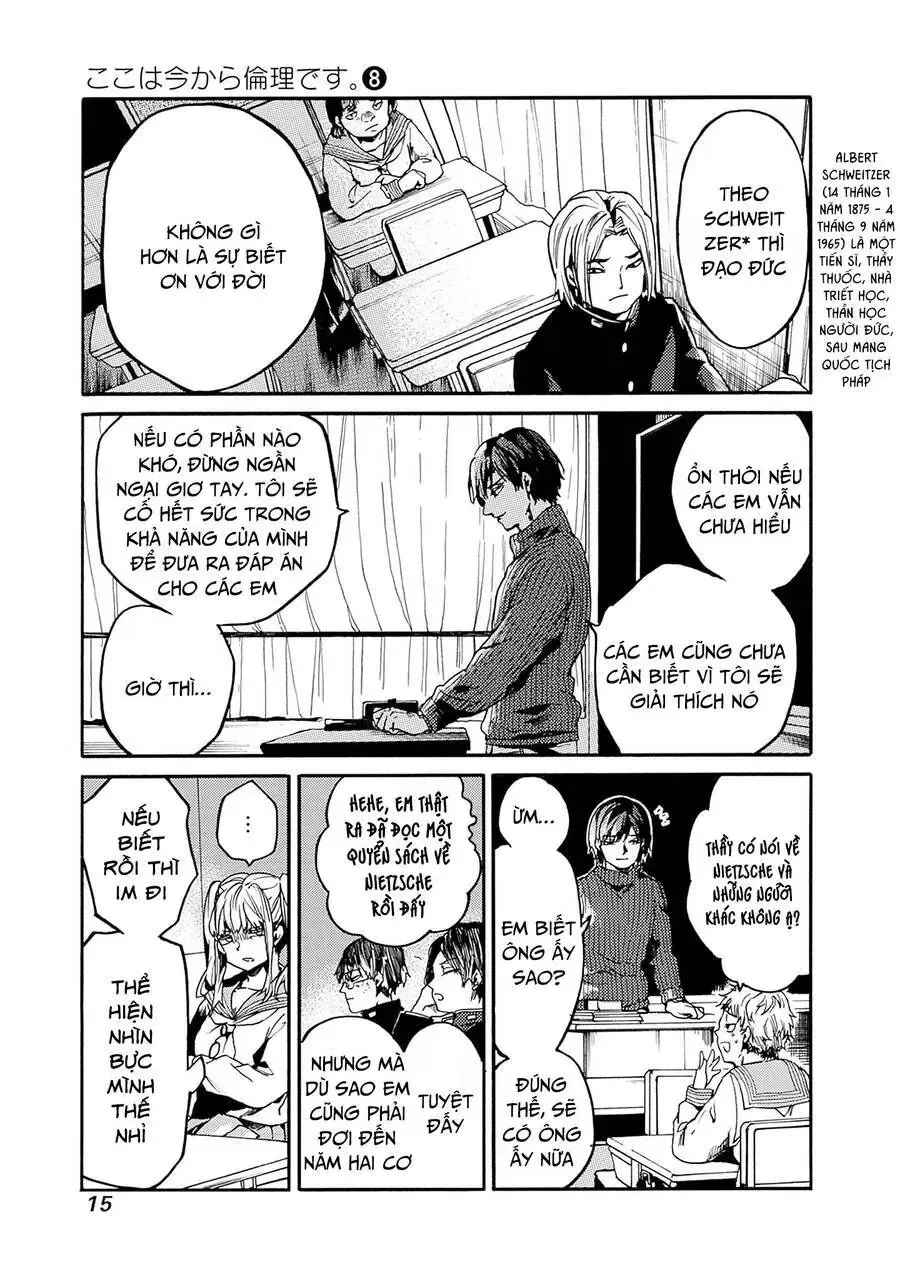Tiết Học Đạo Đức Bắt Đầu Chapter 37 - 12