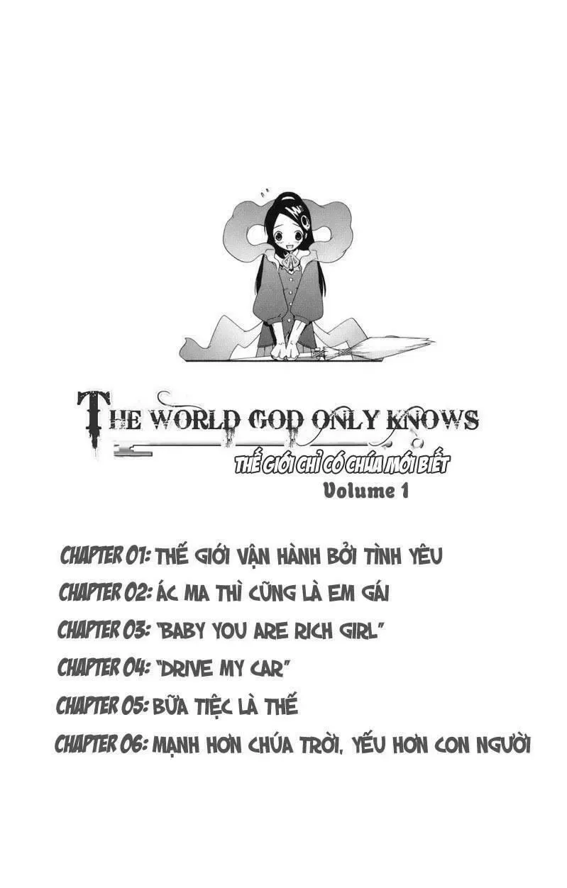 The World God Only Knows Chapter 1 - 4