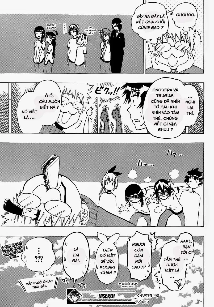 Nisekoi Chapter 145 - 20