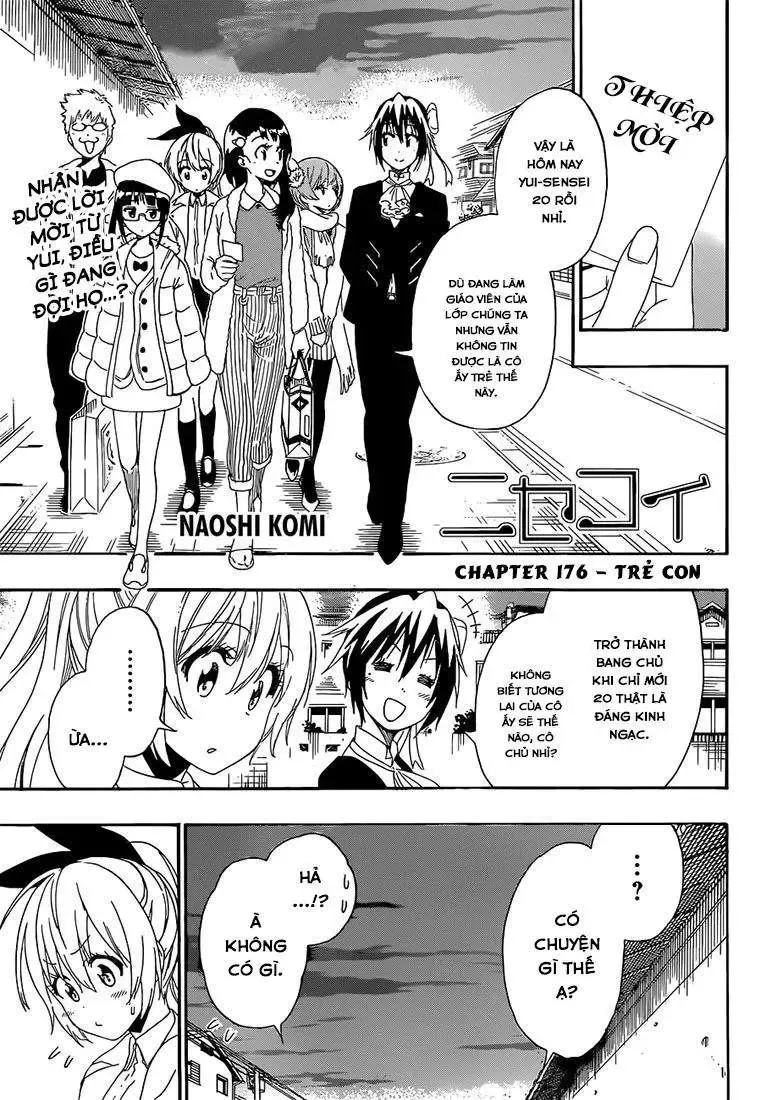 Nisekoi Chapter 176 - 3