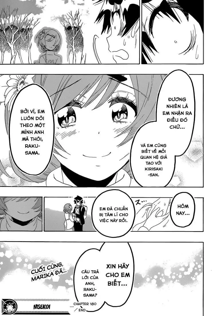 Nisekoi Chapter 180 - 21