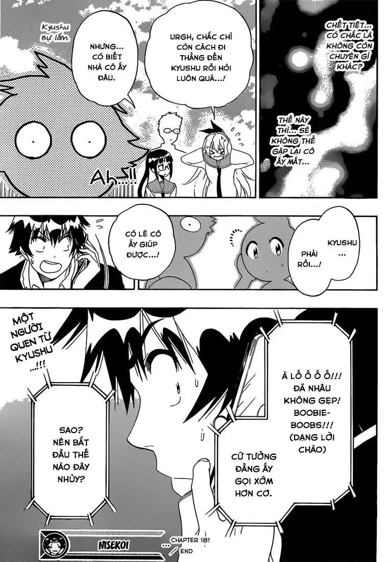 Nisekoi Chapter 181 - 18