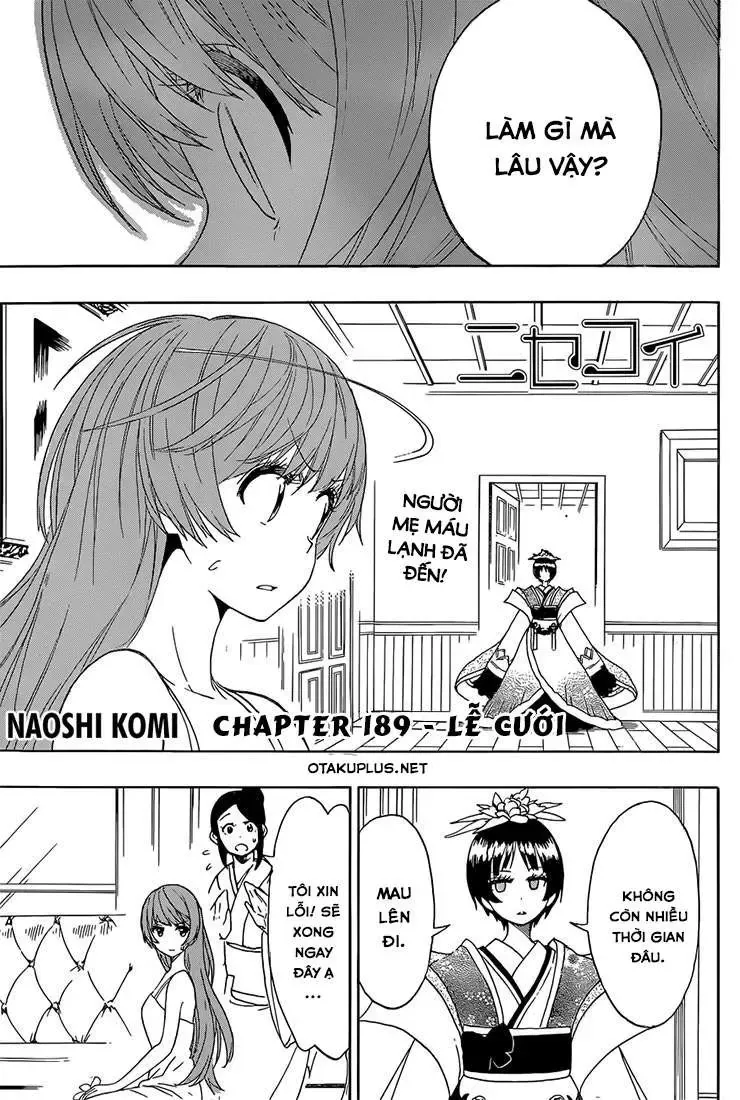 Nisekoi Chapter 189 - 3
