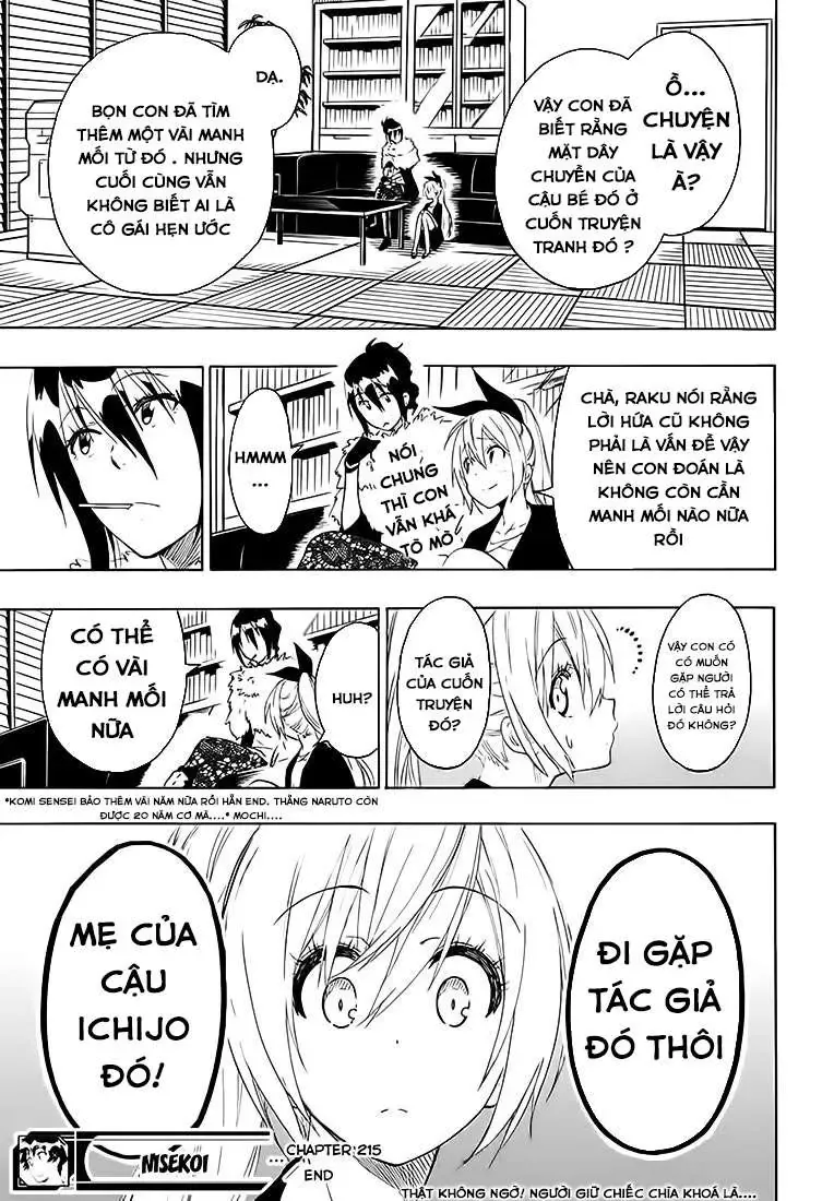 Nisekoi Chapter 215 - 20