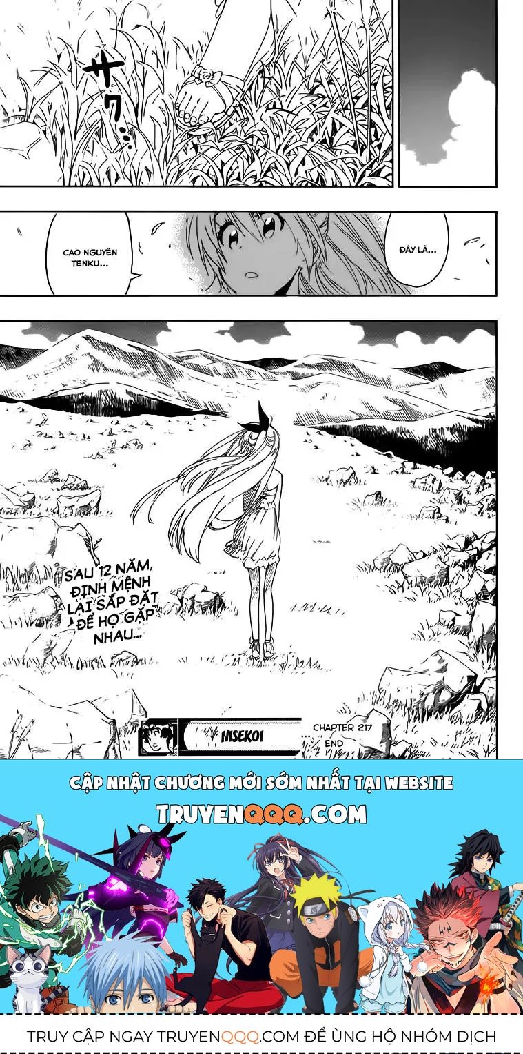 Nisekoi Chapter 217 - 19