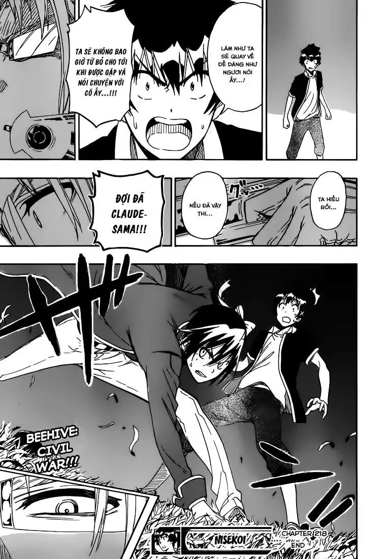 Nisekoi Chapter 218 - 20