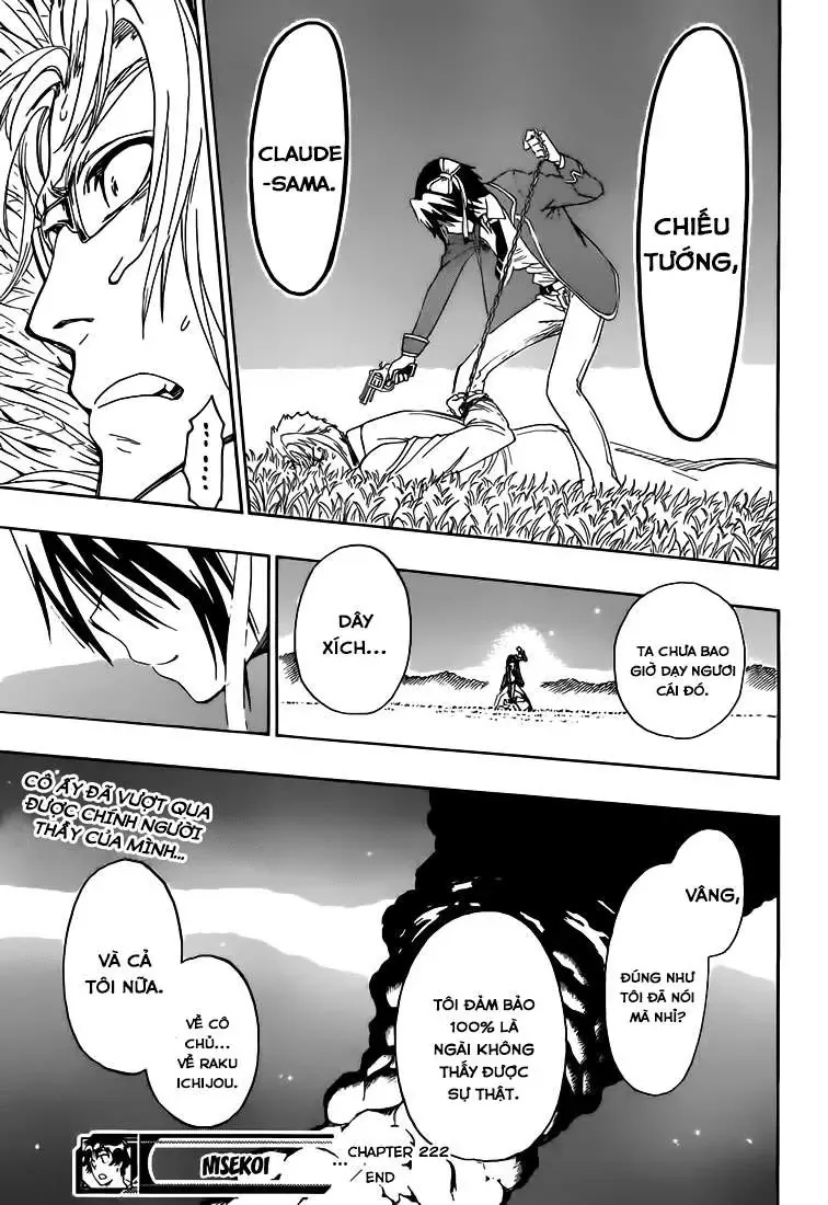 Nisekoi Chapter 222 - 18