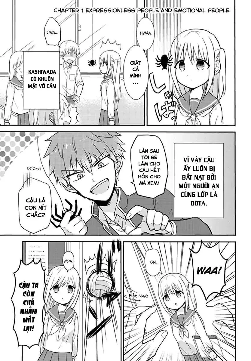 Gái Mặt Đơ Và Trai Đa Cảm Chap Chapter 1 - 4