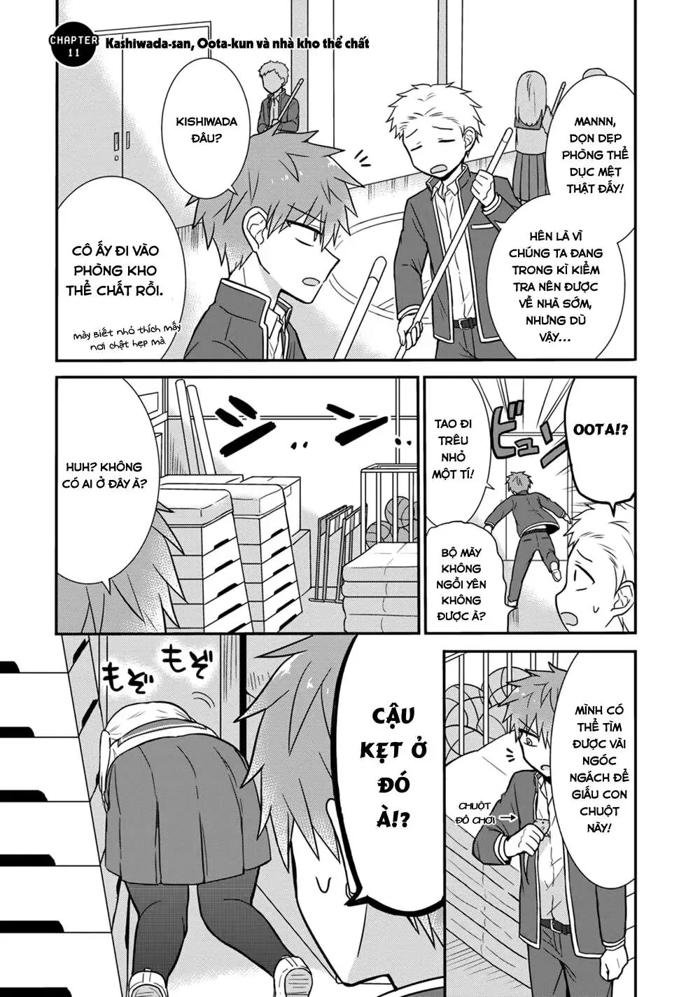 Gái Mặt Đơ Và Trai Đa Cảm Chap Chapter 11 - 3