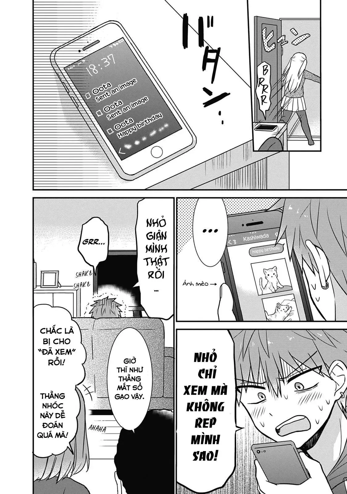 Gái Mặt Đơ Và Trai Đa Cảm Chap Chapter 14 - 13