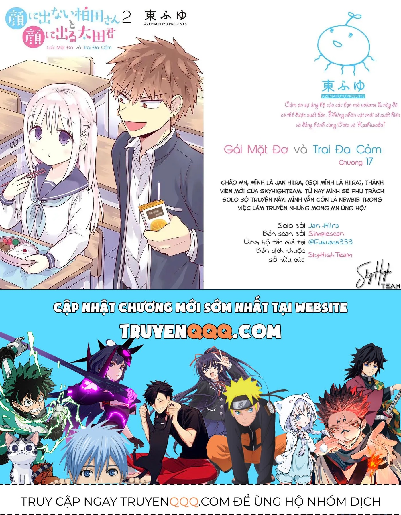 Gái Mặt Đơ Và Trai Đa Cảm Chap Chapter 17 - 11