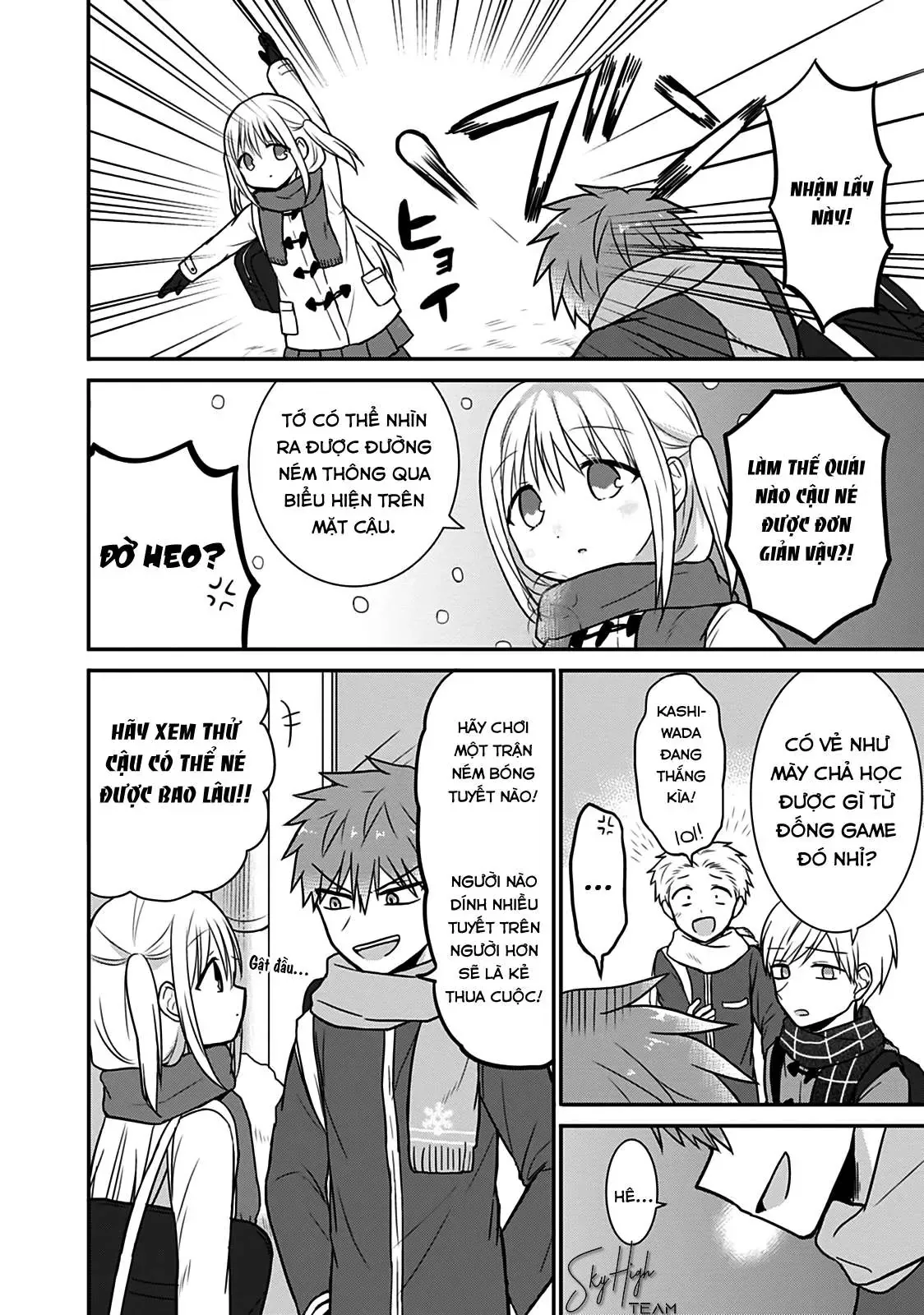 Gái Mặt Đơ Và Trai Đa Cảm Chap Chapter 17 - 5