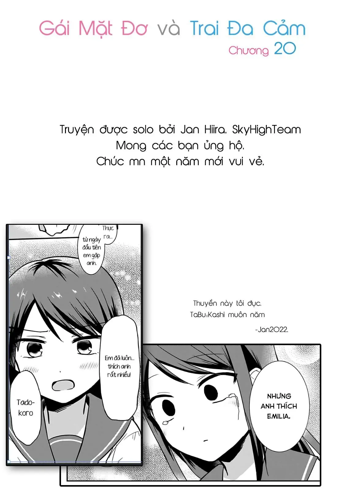 Gái Mặt Đơ Và Trai Đa Cảm Chap Chapter 20 - 11