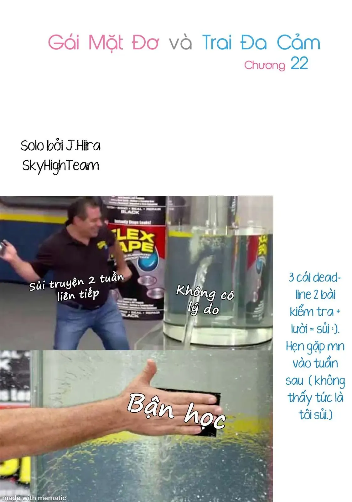 Gái Mặt Đơ Và Trai Đa Cảm Chap Chapter 22 - 12