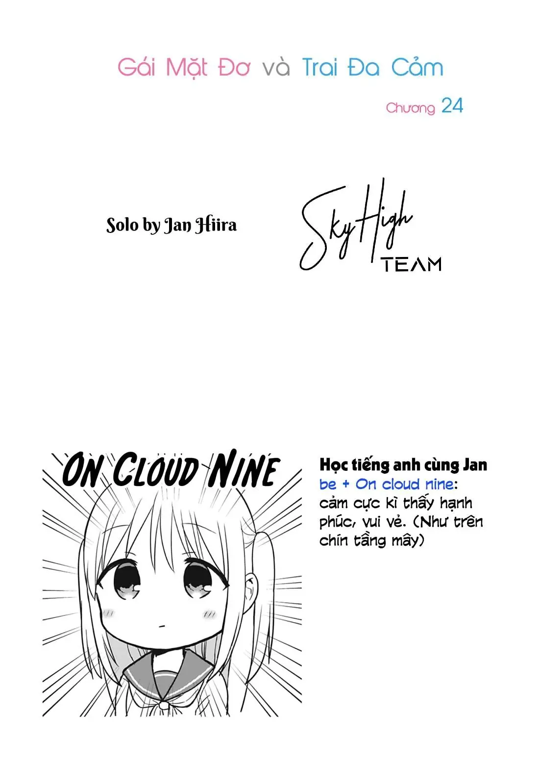 Gái Mặt Đơ Và Trai Đa Cảm Chap Chapter 24 - 12