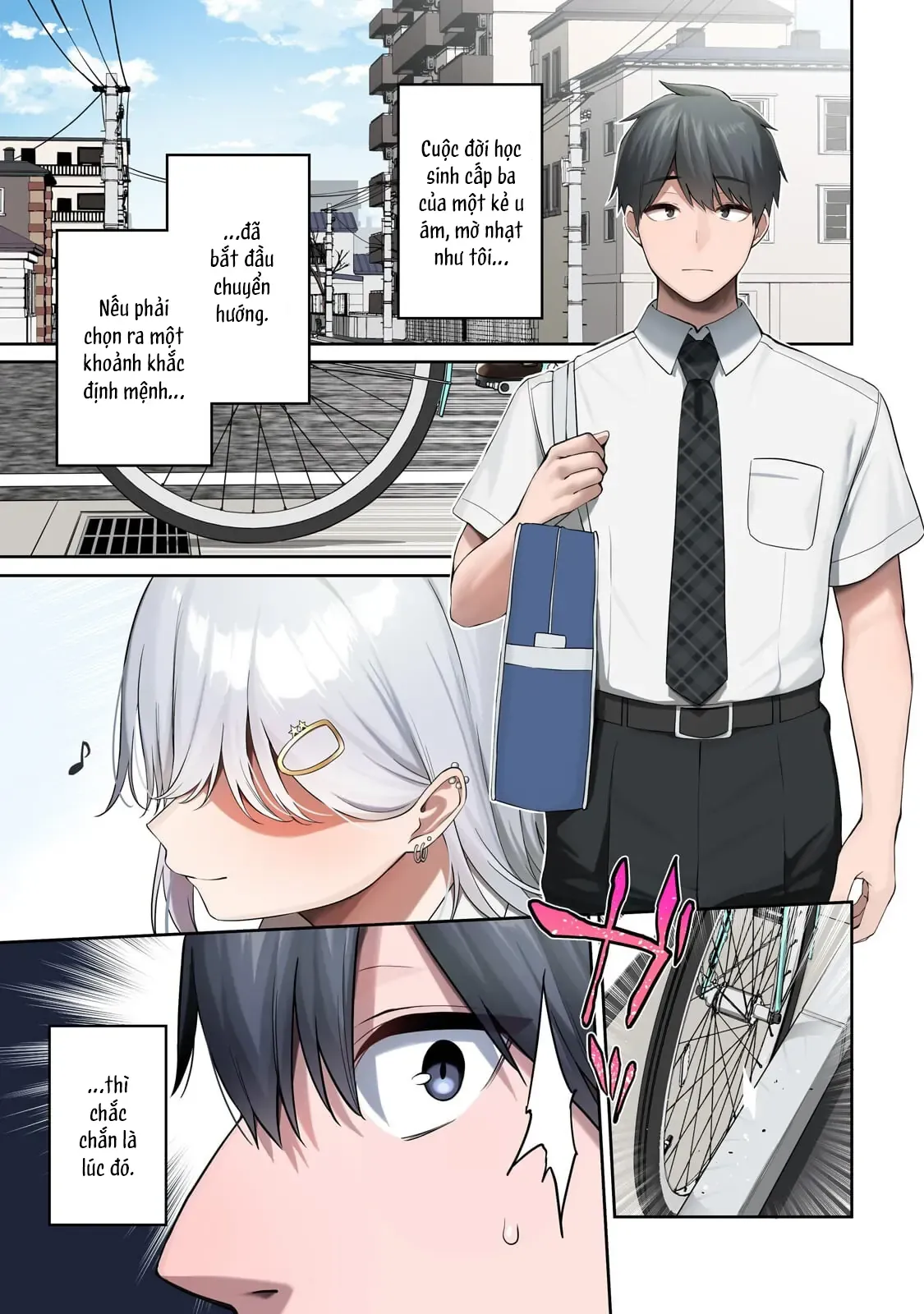 Lỡ Tay Sửa Xe Đạp Cho Nàng Gyaru, Ai Dè Lại Bị Nàng Bám Lấy Chapter 1 - 2