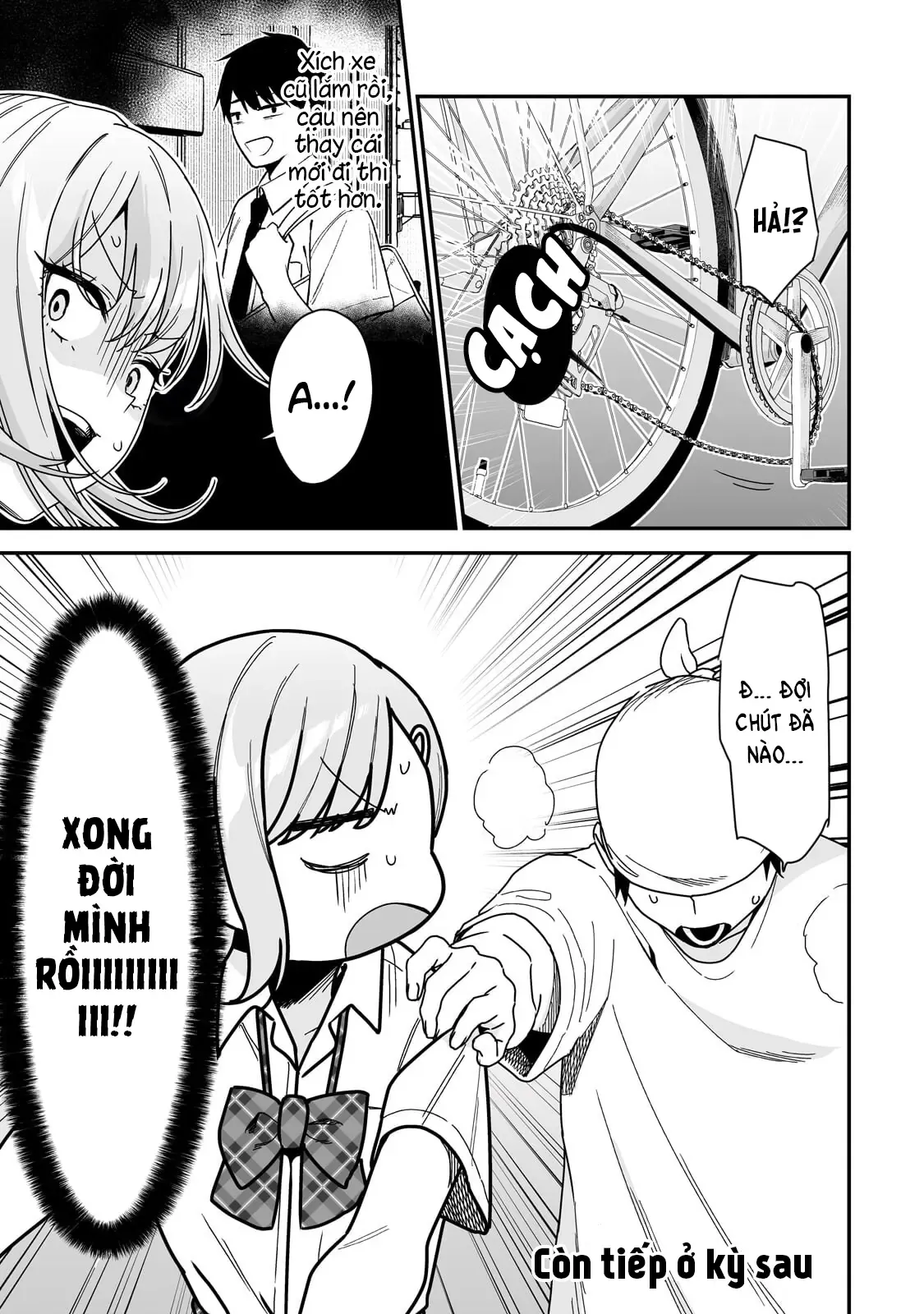 Lỡ Tay Sửa Xe Đạp Cho Nàng Gyaru, Ai Dè Lại Bị Nàng Bám Lấy Chapter 2 - 30